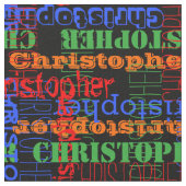 Buntes modernes stoff (Nahaufnahme)