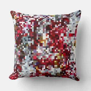 Buntes Mosaik-Muster-Wurfkissen Kissen