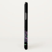 Buntes Musiknotenn Clef-Herz-Monogramm Case-Mate iPhone Hülle (Hinten/Rechts)