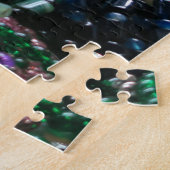 buntes Muster aus Stoffen, Puzzle (Seite)
