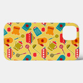 Buntes Muster der Küchengeräte Case-Mate iPhone Hülle (Rückseite (Horizontal))