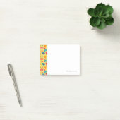 Buntes Muster der Küchengeräte Post-it Klebezettel (Büro)