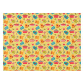 Buntes Muster der Küchengeräte Tischdecke (Vorderseite (Horizontal))