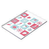 buntes Muster Notizblock (Linke Seite)