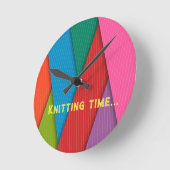 Buntes Muster Uhr (Winkel)
