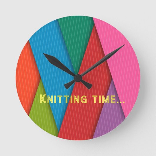 Buntes Muster Uhr (Vorderseite)