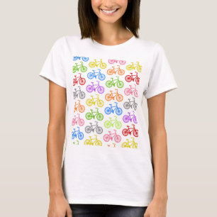 Buntes nahtloses des coolen niedlichen T-Shirt
