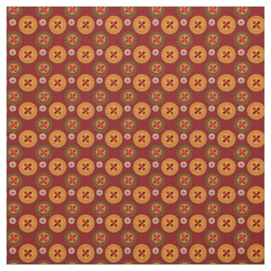 Buntes nahtloses Muster mit Knöpfen Stoff (Muster)