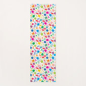 Buntes Neondrogen-Muster Yogamatte (Vorderseite)