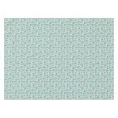 Buntes niedliches Kaktus-in der Hand gezeichnetes Tischdecke (Vorderseite (Horizontal))