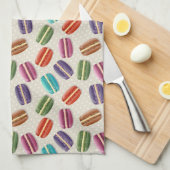 Buntes niedliches Makronen-Muster Geschirrtuch (Viertel Falte)