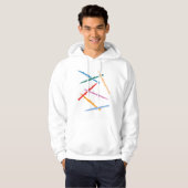 Buntes Oboes Hoodie (Vorne ganz)