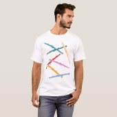 Buntes Oboes T-Shirt (Vorne ganz)