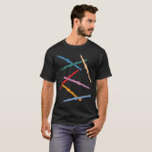 Buntes Oboes T-Shirt (Vorne ganz)