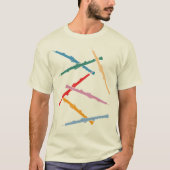 Buntes Oboes T-Shirt (Vorderseite)