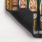 Buntes Orgelpfeifen mousepad (Ecke)