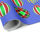 Buntes Ornament Weihnachten Geschenkpapier (Rolleneckpunkt)