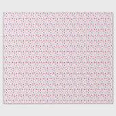 Buntes Osterei-Muster Geschenkpapier (Flach)