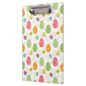 Buntes Osterei-Muster Klemmbrett (Links)