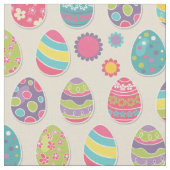 Buntes Ostereigewebe Stoff (Nahaufnahme)