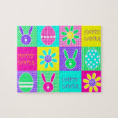 Buntes Ostern Puzzle (Horizontal)
