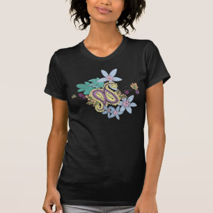 Buntes Paisley-Shirt T-Shirt