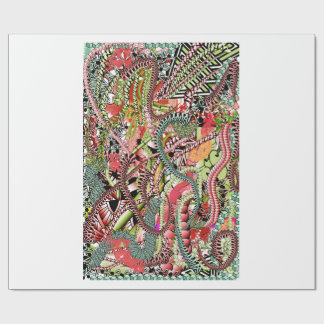 Buntes Papier Geschenkpapier