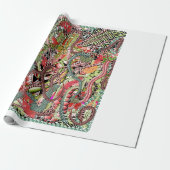 Buntes Papier Geschenkpapier (Ungerollt)