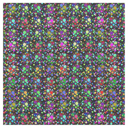 Buntes Partyconfetti-Gewebe Stoff (Nahaufnahme)