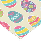 Buntes PastellOSTEREI-niedliches Muster Kurzer Tischläufer (Ecke)