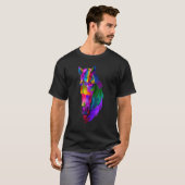 Buntes Pferd Grafik 5 T-Shirt (Vorne ganz)