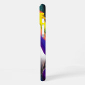 Buntes Pferd iPhone Hülle (Linke Seite)