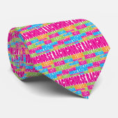 Buntes Pferderennen Krawatte (Gerollt)