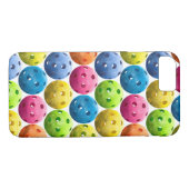 Buntes PickleBalls Case-Mate iPhone Hülle (Rückseite (Horizontal))