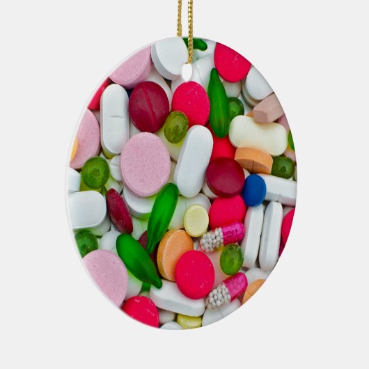 Buntes Pillengewohnheitsprodukt Keramikornament (Rechts)