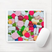Buntes Pillengewohnheitsprodukt Mousepad (Mit Mouse)