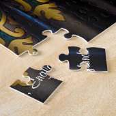 Buntes Puzzlespiel der Orgelpfeifen Puzzle (Seite)