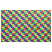 Buntes Puzzlespiel-Gewebe Stoff (Fat Quarter (45,7 x 55,9 cm))