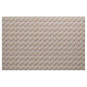 Buntes Reise-Aufkleber-Muster Stoff (Yard (91,4 cm))