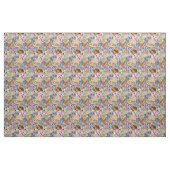Buntes Reise-Aufkleber-Muster Stoff (Fat Quarter (45,7 x 55,9 cm))