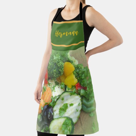 buntes Rohkost Schürze (InSitu)