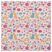 Buntes romantisches Muster Stoff (Muster)