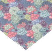 Buntes saftiges Muster Tischdecke (Schrägansicht)