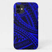 Buntes samoaisches Tätowierungsmuster Case-Mate iPhone Hülle (Rückseite)