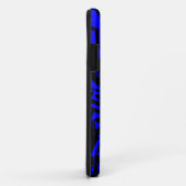 Buntes samoaisches Tätowierungsmuster Case-Mate iPhone Hülle (Hinten/Rechts)