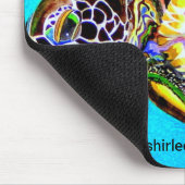 buntes Schildkröte mousepad (Ecke)