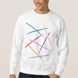 Buntes Schlagzeug Sweatshirt