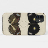 Buntes Schmetterlings-Gemisch auf Sahnehintergrund Case-Mate iPhone Hülle (Rückseite (Horizontal))