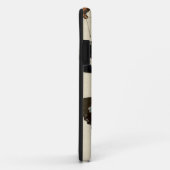 Buntes Schmetterlings-Gemisch auf Sahnehintergrund Case-Mate iPhone Hülle (Hinten/Rechts)