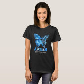Buntes Schmetterlingspuzzle T-Shirt (Vorne ganz)
